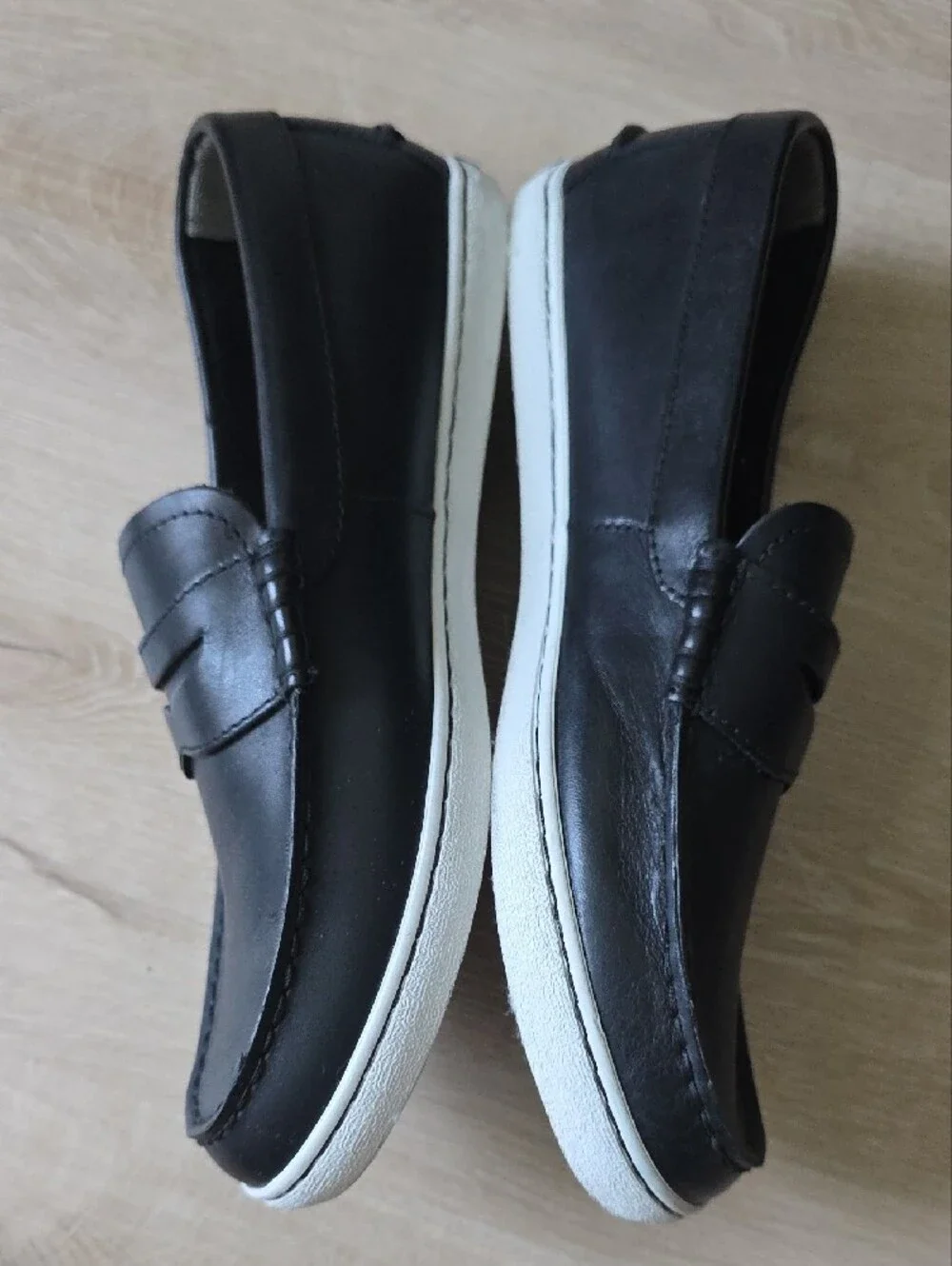 Cole Haan Men's Pinch Weekender Penny Loafers Black Leather Size 9.5M
